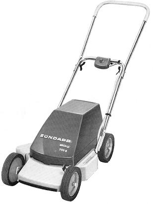 Zndapp-Schaltplan Typ 688-02 Akku Rasenmher 700 S